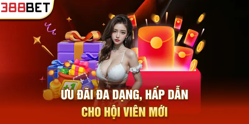 Ưu đãi đa dạng, hấp dẫn cho hội viên mới